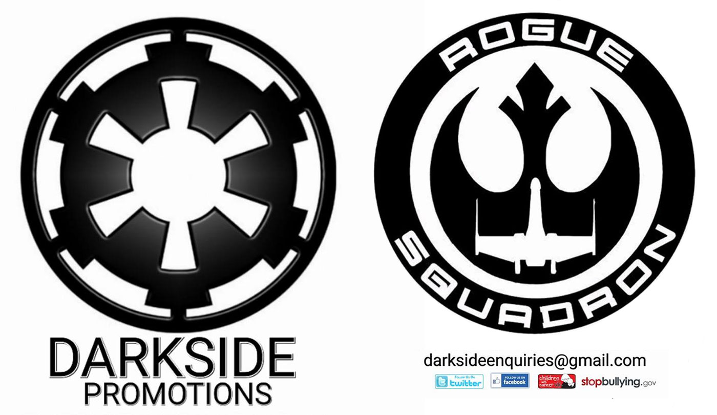 Darkside Promotions Rogue Squadron Logos